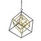 Z-Lite Euclid 3 Light Chandelier, Olde Brass + Bronze 457-3OBR-BRZ - alternate 7